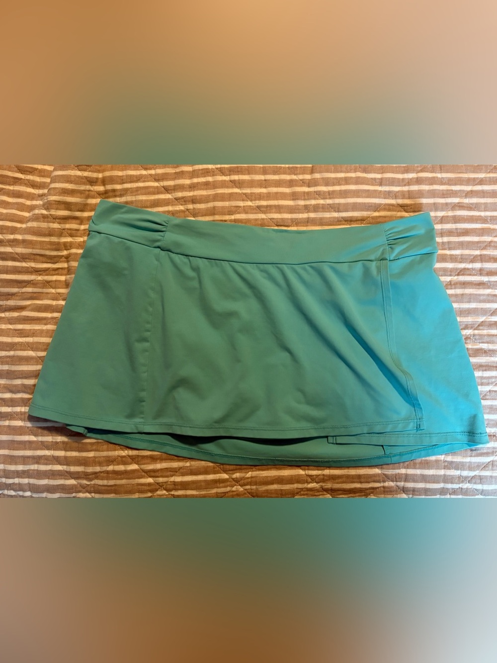 Athleta Teal Circle Skirt